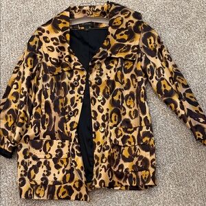 St. John Leopard Print Women's Jacket